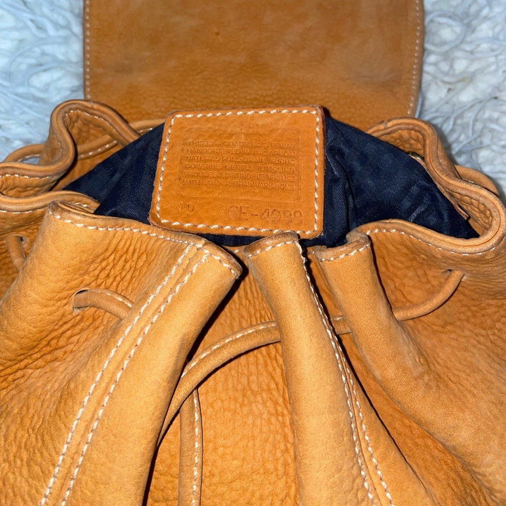 Vintage Coach Sonoma backpack (unbuckle)…good condition